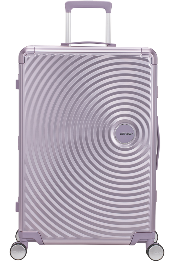 American Tourister Soundbox Alu Spinner TSA 77cm Stormy Lilac