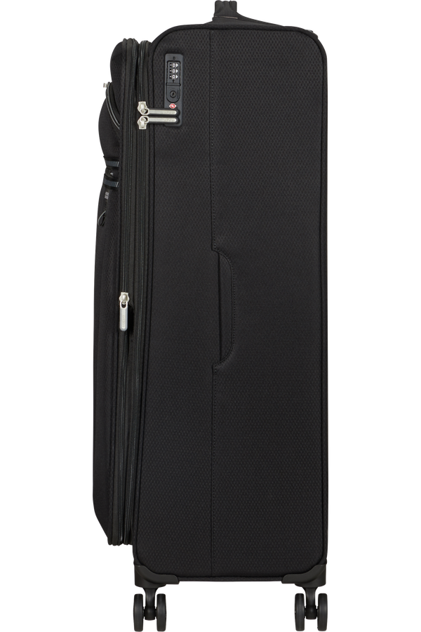 American Tourister Aerospin Spinner Expandable L  Czarny American Tourister Aerospin Spinner Expandable L  Czarny