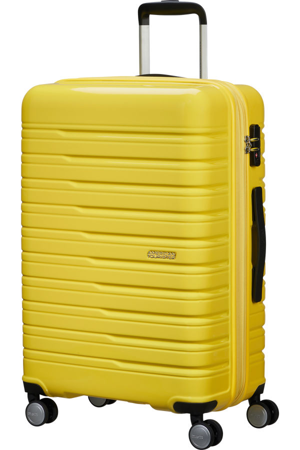 American Tourister Flashline Pop Spinner Exp TSA 67cm  Lemon Yellow American Tourister Flashline Pop Spinner Exp TSA 67cm  Lemon Yellow