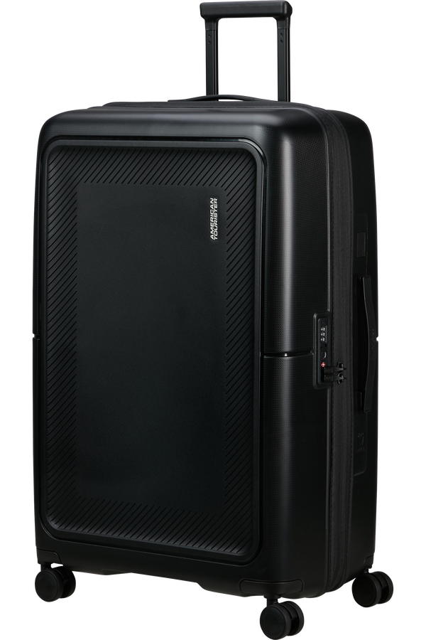 American Tourister DashPop Spinner Expandable TSA 77cm True Black American Tourister DashPop Spinner Expandable TSA 77cm True Black