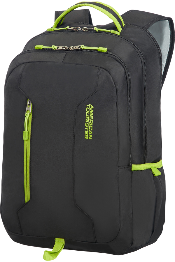 American Tourister Urban Groove Plecak na laptopa 2 39.6cm/15.6inch Black/Lime Green
