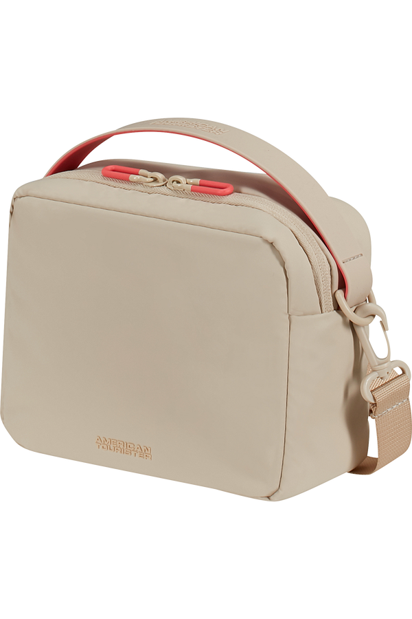 American Tourister Puffypop Pouch  Beige American Tourister Puffypop Pouch  Beige