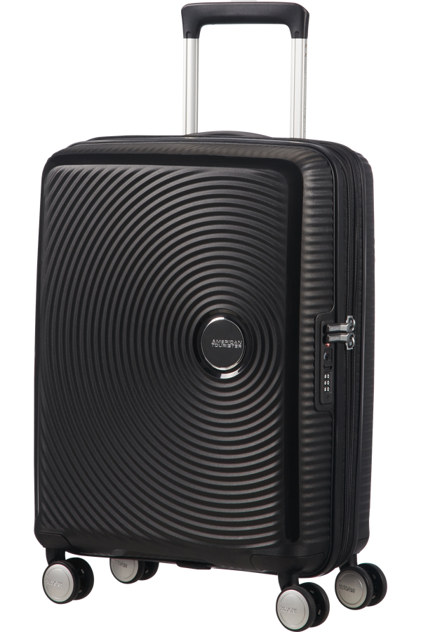 American Tourister Soundbox Spinner poszerzany 55cm Bass Black