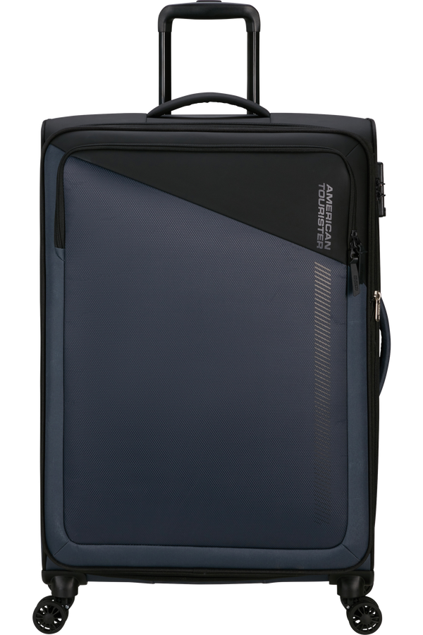 American Tourister Daring Dash Spinner Expandable TSA L  Czarny/Szary