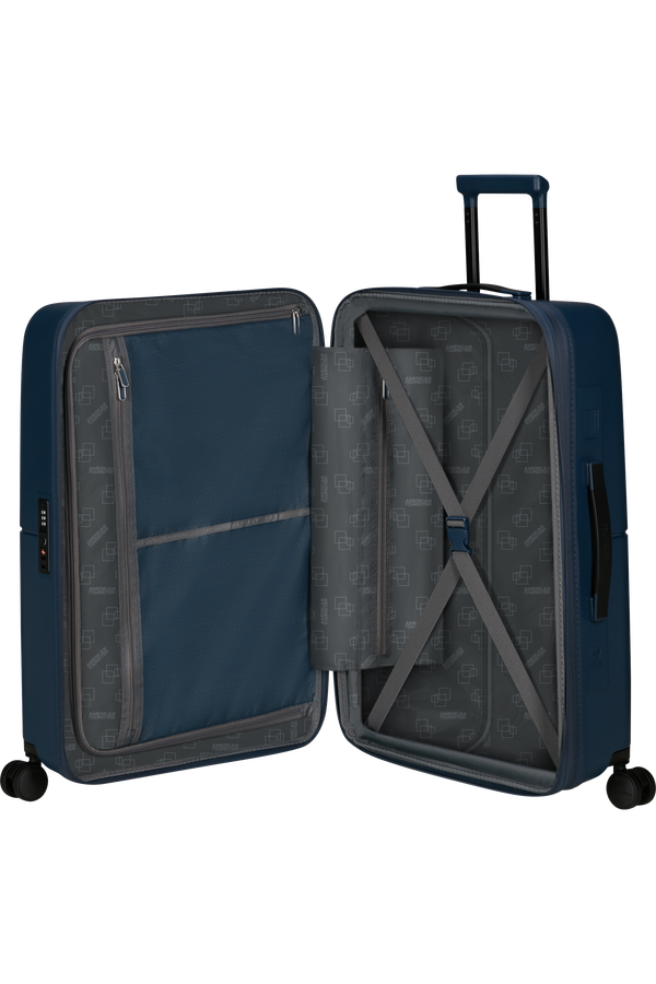 American Tourister DashPop Spinner Expandable TSA 67cm Midnight Blue