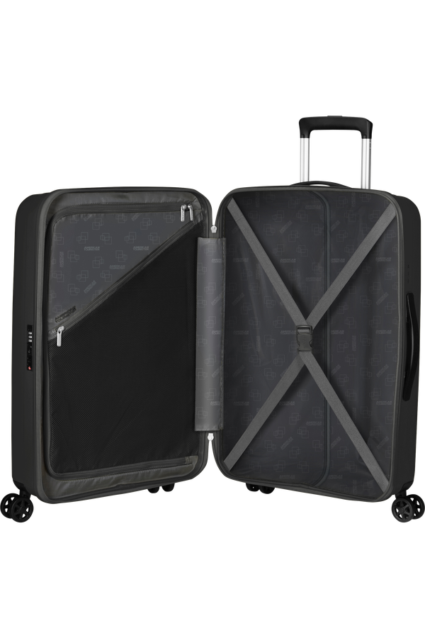 American Tourister Rejoy Spinner 68/25 Tsa 68  True Black American Tourister Rejoy Spinner 68/25 Tsa 68  True Black