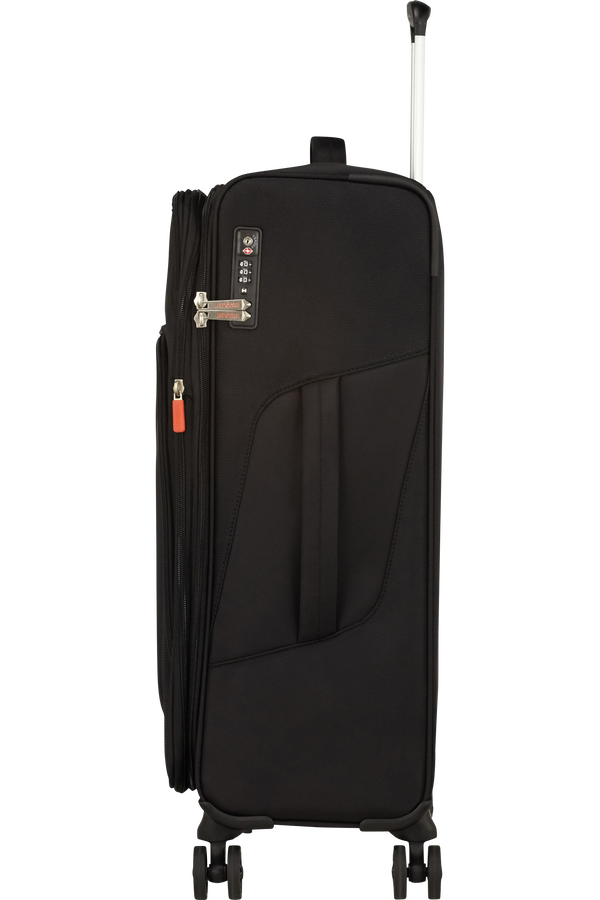 American Tourister Summerfunk Spinner Exp TSA 67cm  Czarny American Tourister Summerfunk Spinner Exp TSA 67cm  Czarny