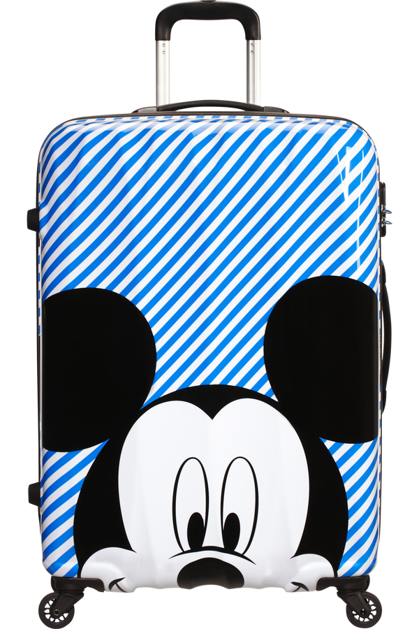 American Tourister Hypertwist Spinner Disney 75cm Mickey Stripes