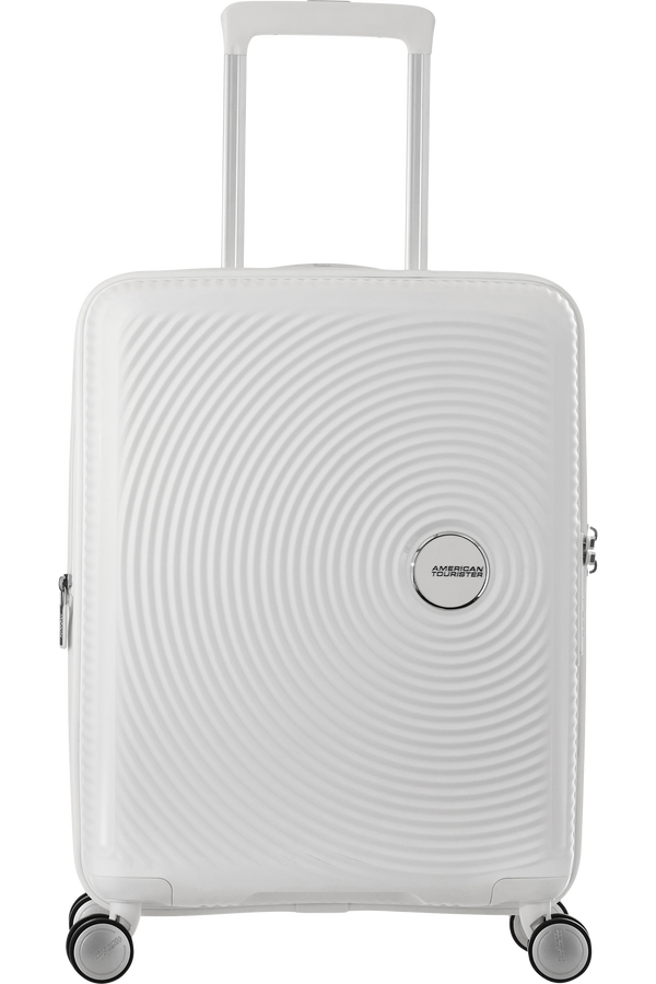 American Tourister Soundbox Spinner poszerzany 55cm Pure White