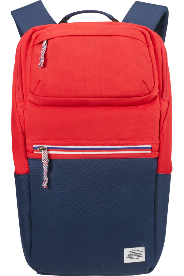 American Tourister Upbeat Laptop Backpack Zip 15.6'  Niebieski/Czerwony