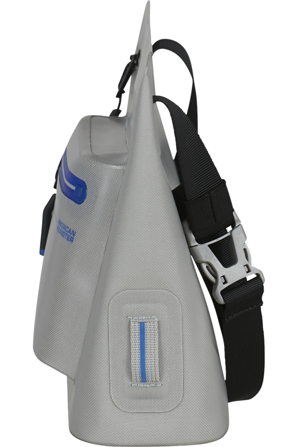 Colourdry M Torba na ramię | American Tourister Colourdry Shoulder Bag M  Glacial Silver