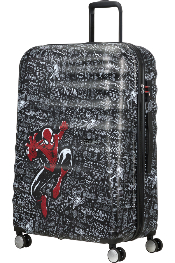 American Tourister Wavebreaker Disney Spinner 77cm  Spiderman Sketch