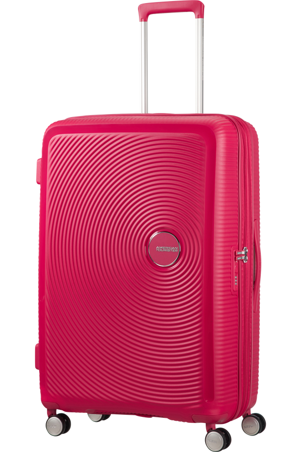 American Tourister Soundbox Spinner poszerzany 77cm Lightning Pink