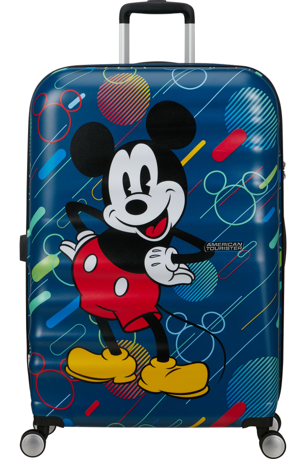 American Tourister Disney Wavebreaker Spinner TSA Disney Fl 77cm  Mickey Future Pop