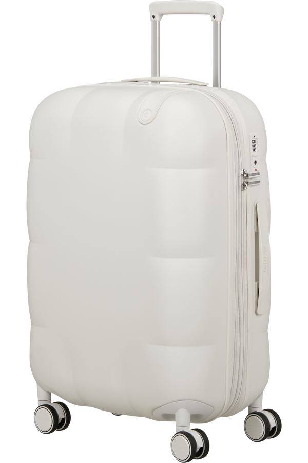 Dreami 67cm Walizka Średnia | American Tourister Dreami Spinner Exp Tsa 67cm  Cloud White
