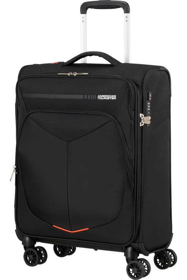American Tourister Summerfunk Spinner Strict TSA 55cm  Czarny