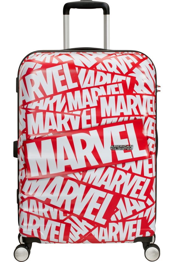 American Tourister Wavebreaker Disney Spinner Marvel 67cm Marvel Logo