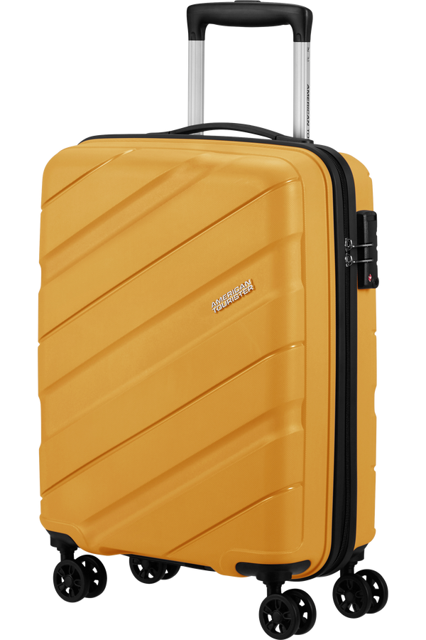 Jetdriver 3.0 55cm Walizka na 4 kołach | American Tourister Jetdriver 3.0 Spinner 55/20 TSA 55cm  Banana Cream