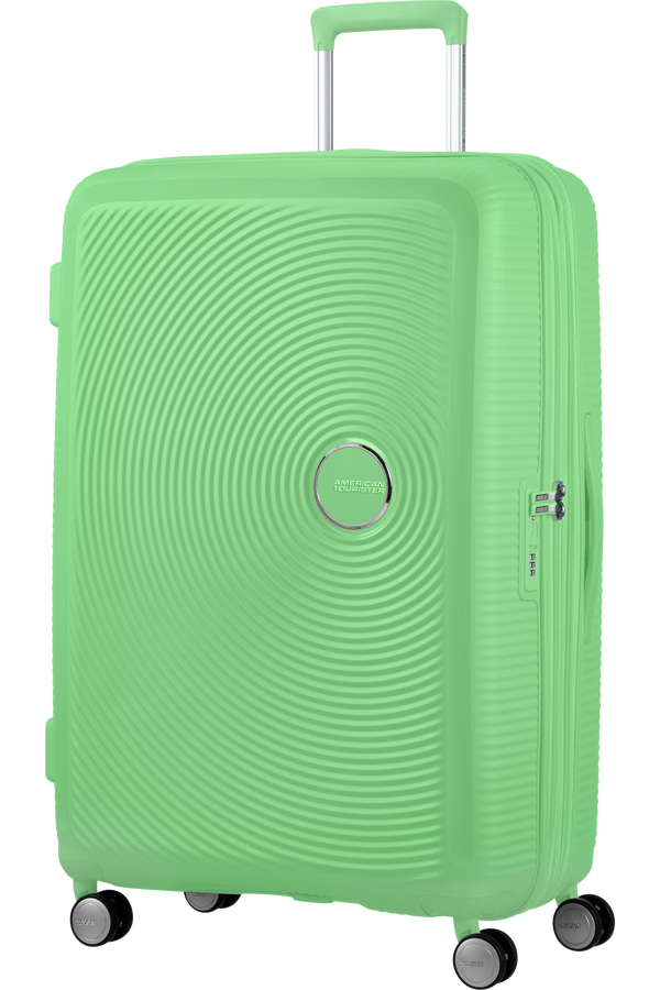 American Tourister Soundbox Spinner TSA Expandable 77cm  Spring Green