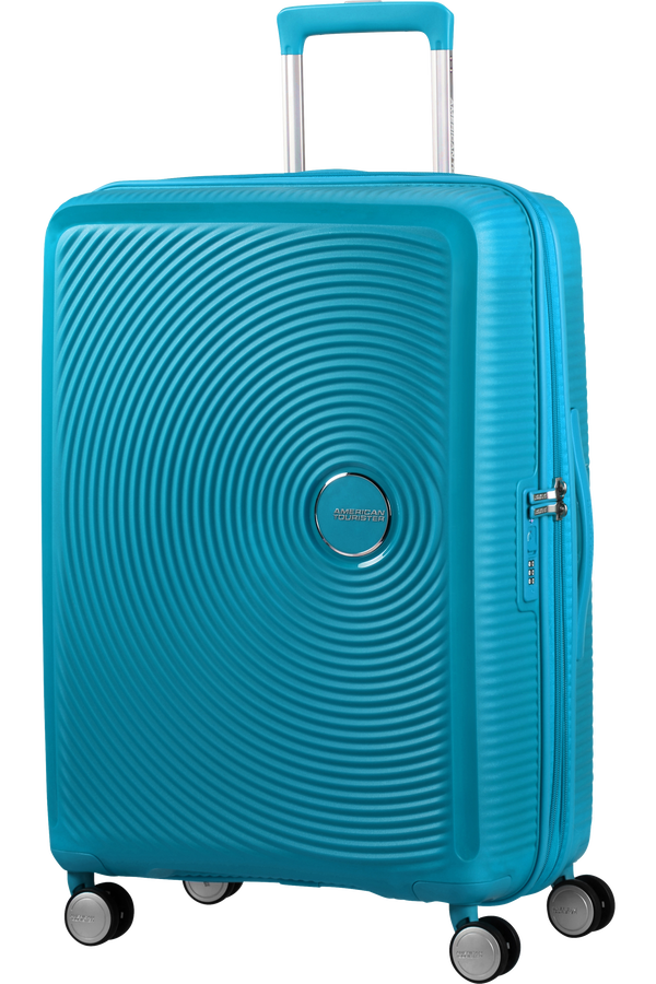 American Tourister Soundbox Spinner Expandable 67cm Summer Blue