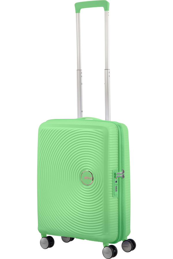 American Tourister Soundbox Spinner TSA Expandable 55cm  Spring Green