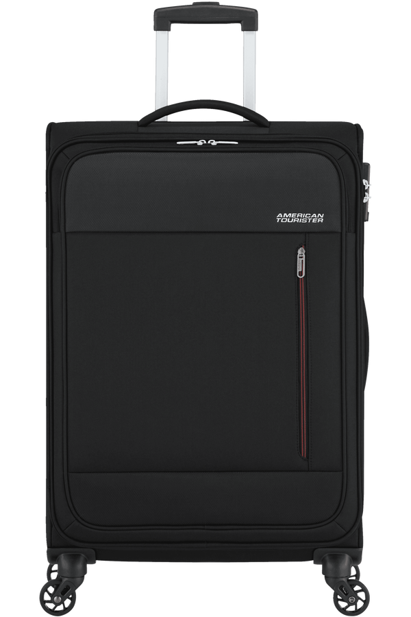 American Tourister Heat Wave Spinner TSA 68cm Jet Black