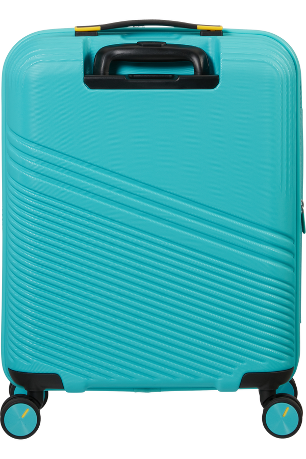 American Tourister Triple Trace Spinner TSA Expandable 55cm  Turquoise/Yellow American Tourister Triple Trace Spinner TSA Expandable 55cm  Turquoise/Yellow