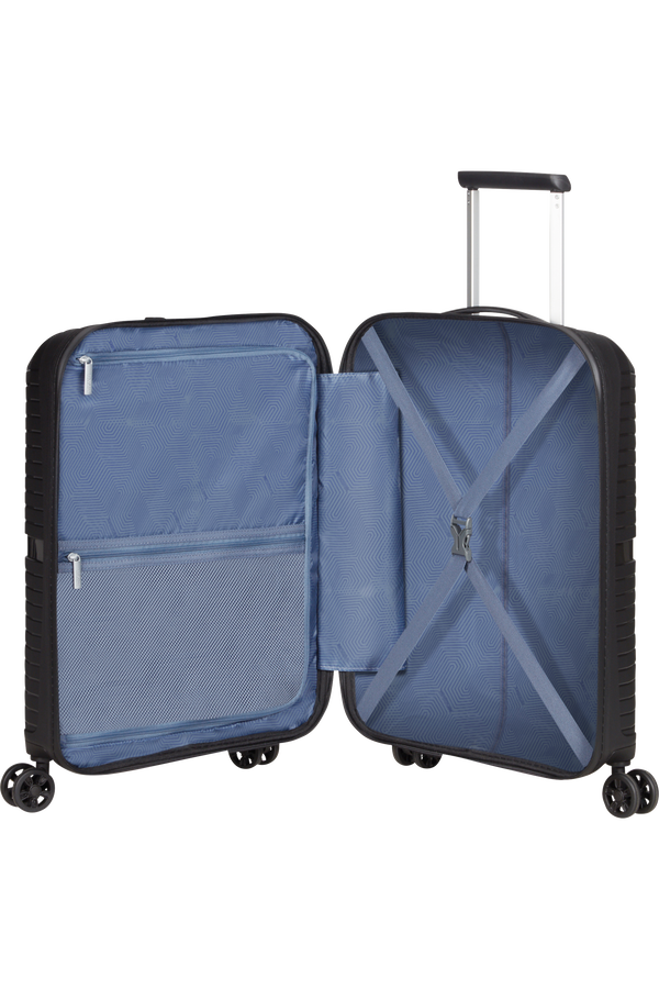 American Tourister Airconic Spinner 55/20 Tsa 55cm  Onyx Black American Tourister Airconic Spinner 55/20 Tsa 55cm  Onyx Black
