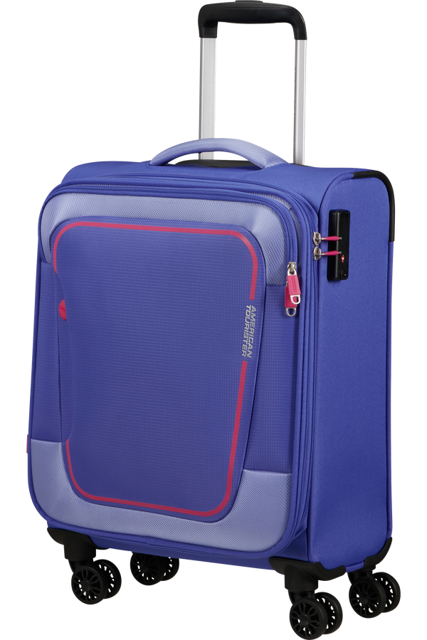 American Tourister Pulsonic Spinner Expandable 55cm  Soft Lilac