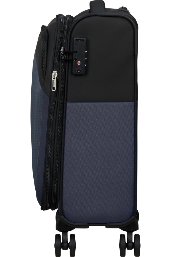 American Tourister Daring Dash Spinner Expandable TSA S  Czarny/Szary