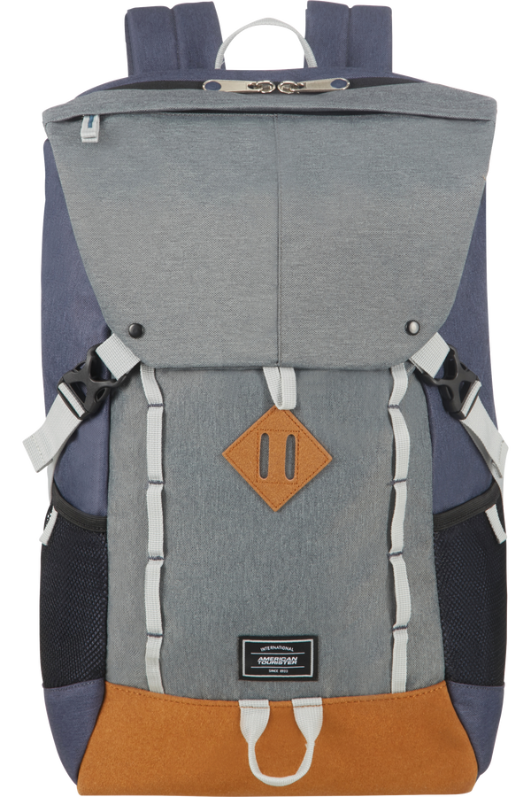 American Tourister Urban Groove UG Lifestyle Backpack 4 17.3'  Szary/Niebieski