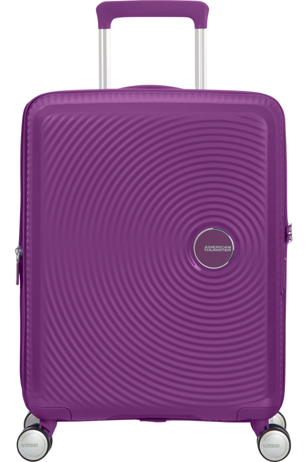 American Tourister Soundbox Spinner Expandable 55cm Purple Orchid