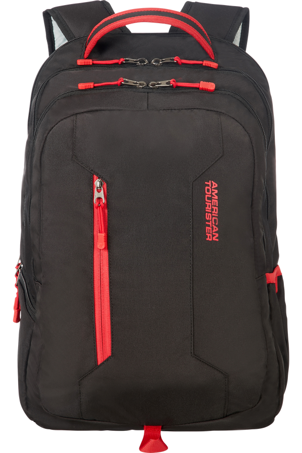 American Tourister Urban Groove Laptop Backpack  15.6inch Black/Red