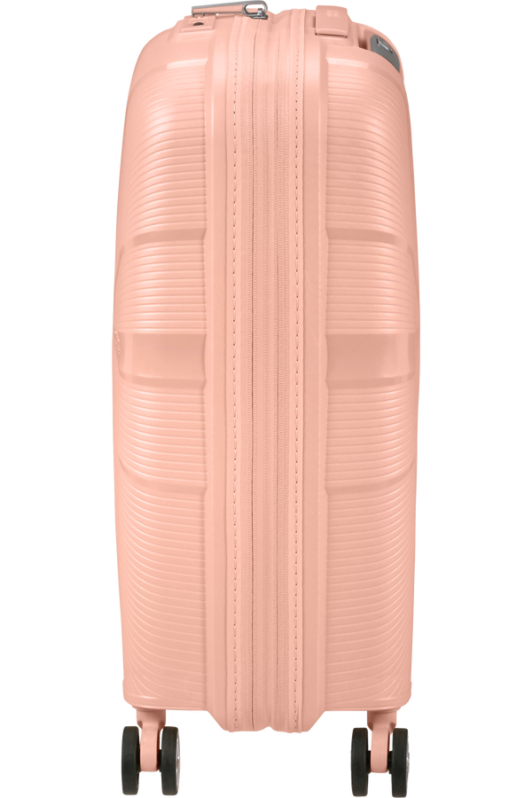 American Tourister StarVibe Spinner Expandable TSA 55cm  Metallic Peach