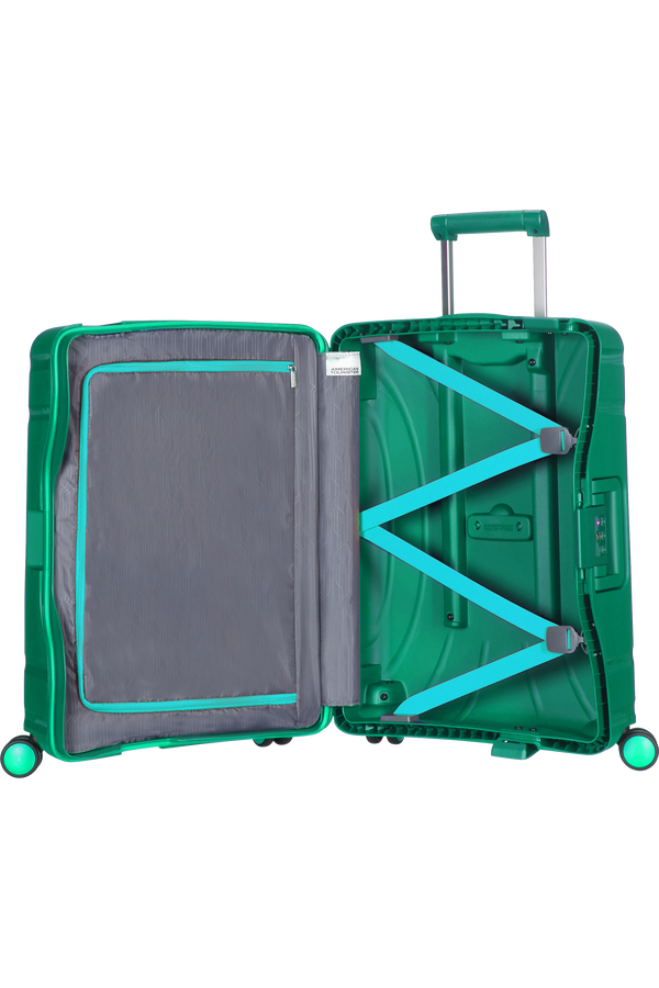 American Tourister Lock'n'Roll Spinner 55cm 40x55x20cm żywa zieleń