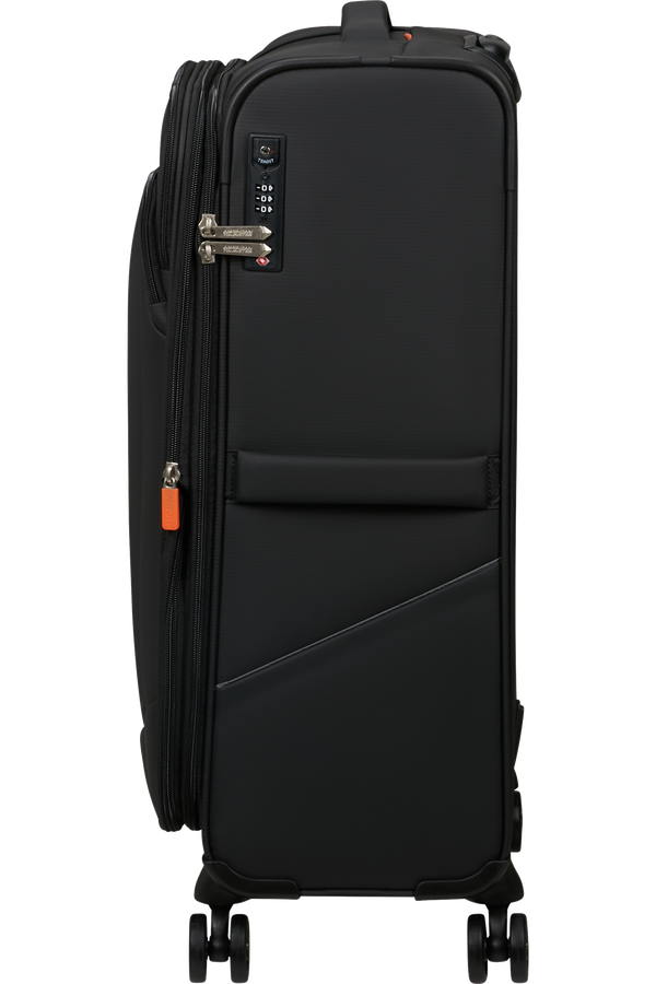 American Tourister SummerRide Spinner M EXP TSA SP 69cm  Czarny American Tourister SummerRide Spinner M EXP TSA SP 69cm  Czarny