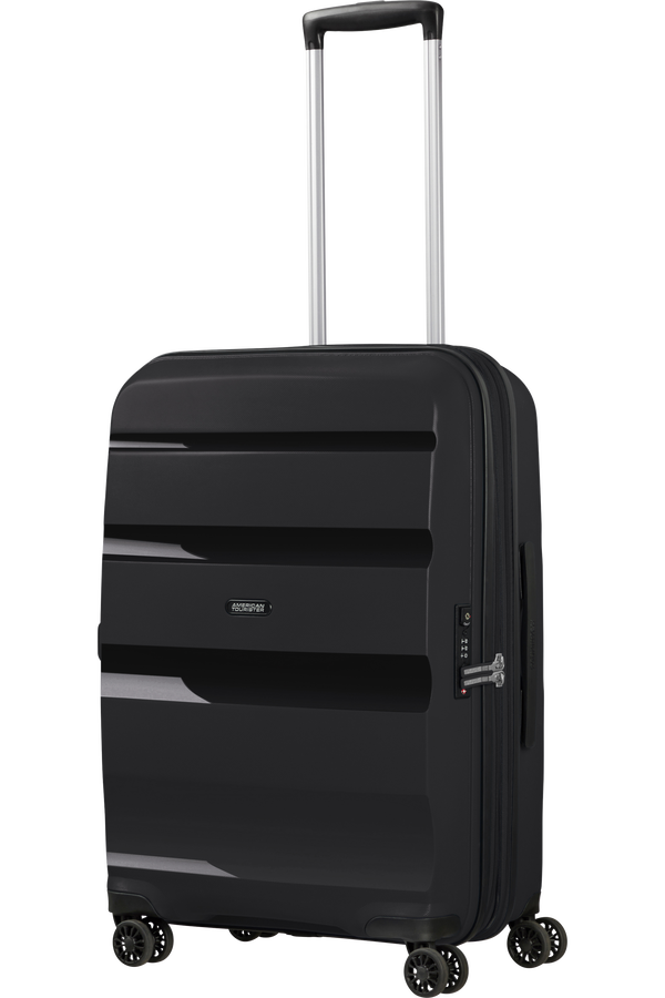 American Tourister Bon Air Dlx Spinner TSA Expandable 66cm  Czarny