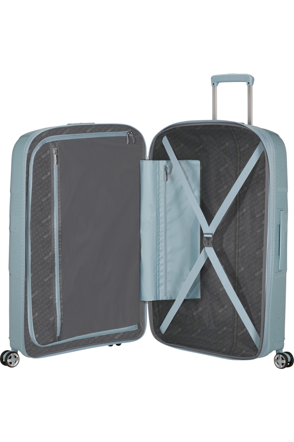 American Tourister StarVibe Spinner Expandable TSA LTD 77cm  Azzurro Speckles American Tourister StarVibe Spinner Expandable TSA LTD 77cm  Azzurro Speckles