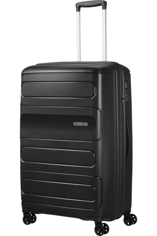 American Tourister Sunside Spinner Expandable 77cm  Czarny