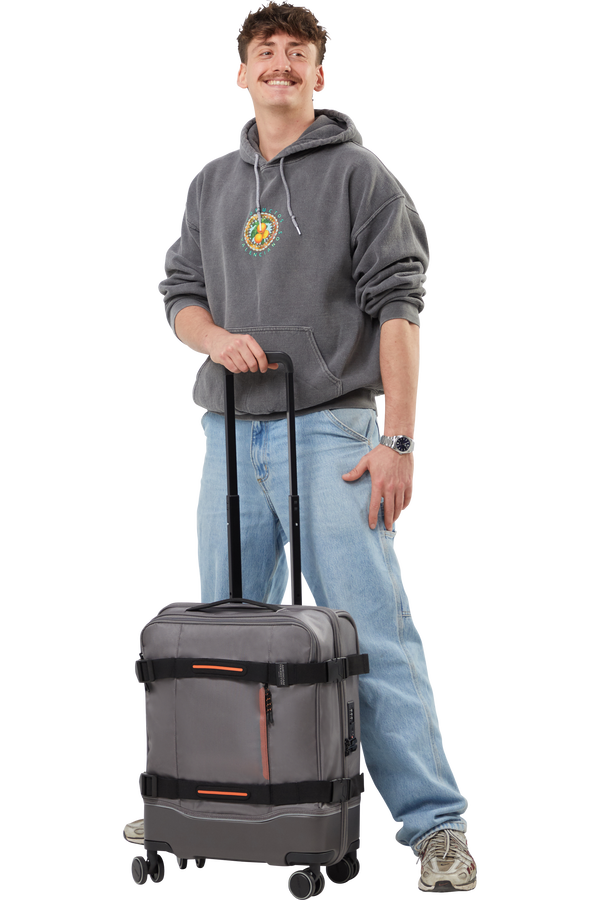 American Tourister Urban Track Spinner S TSA 55cm  Ciemnoszary