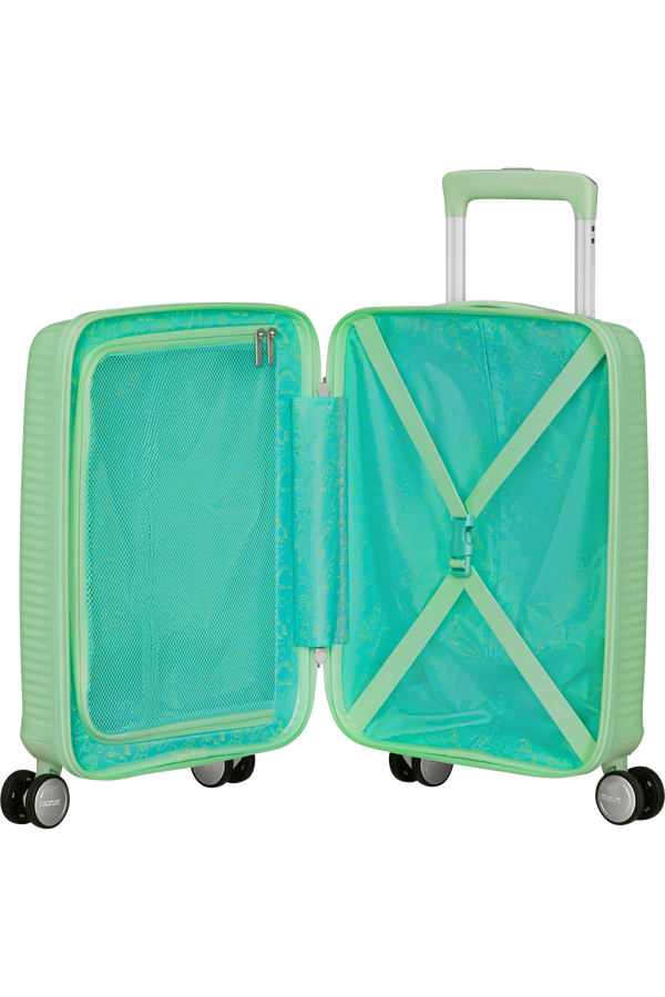 American Tourister Soundbox Mini Spinner 47cm  Pastel Green American Tourister Soundbox Mini Spinner 47cm  Pastel Green