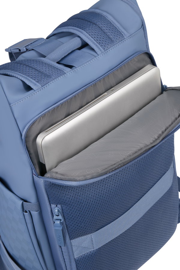 Urban Tide 15.6'' rolltop Plecak 15.6" | American Tourister Urban Tide Rolltop Laptop Backpack 15.6'  Storm Blue