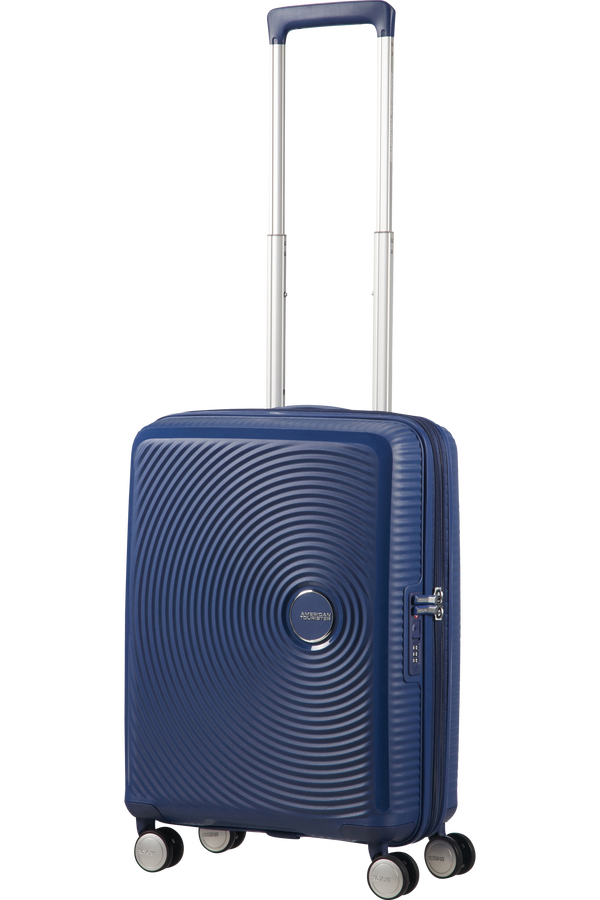 American Tourister Soundbox Spinner poszerzany 55cm Głęboki Grafit