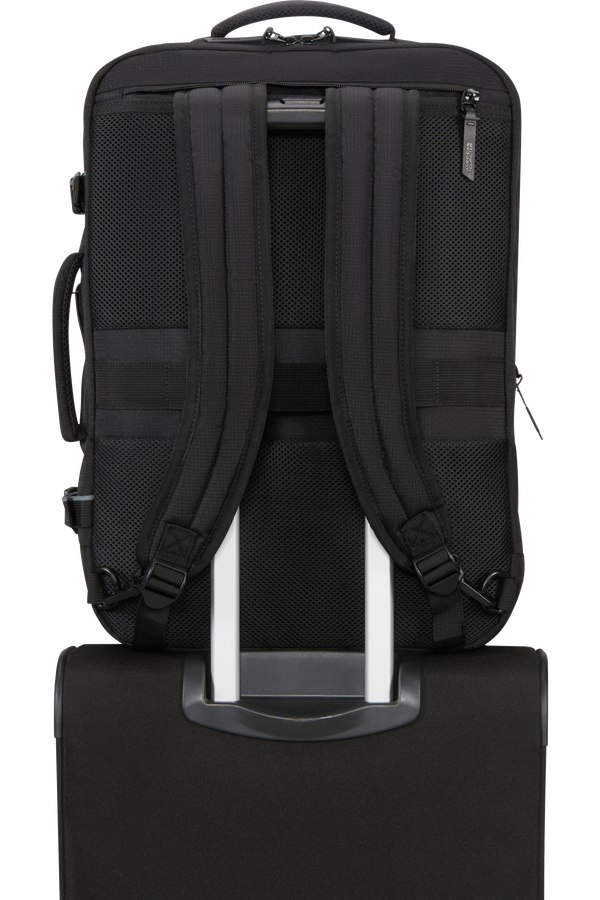 American Tourister Take2cabin Travel Backpack Expandable L  Czarny