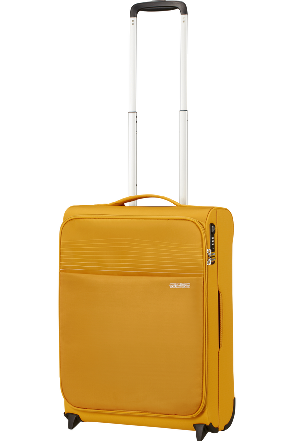 American Tourister Lite Ray Upright TSA 55cm  Golden Yellow