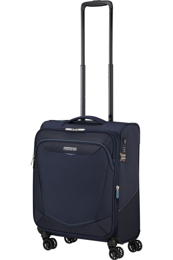American Tourister SummerRide Spinner S EXP TSA 55cm Navy American Tourister SummerRide Spinner S EXP TSA 55cm Navy