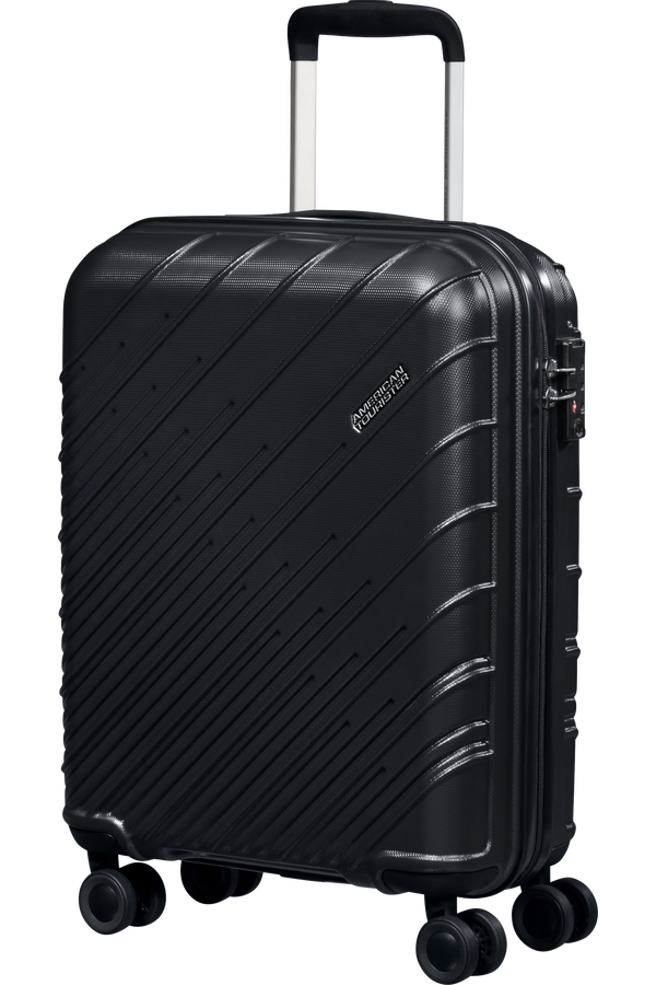 American Tourister Speedstar Spinner 55/20 Tsa  Czarny