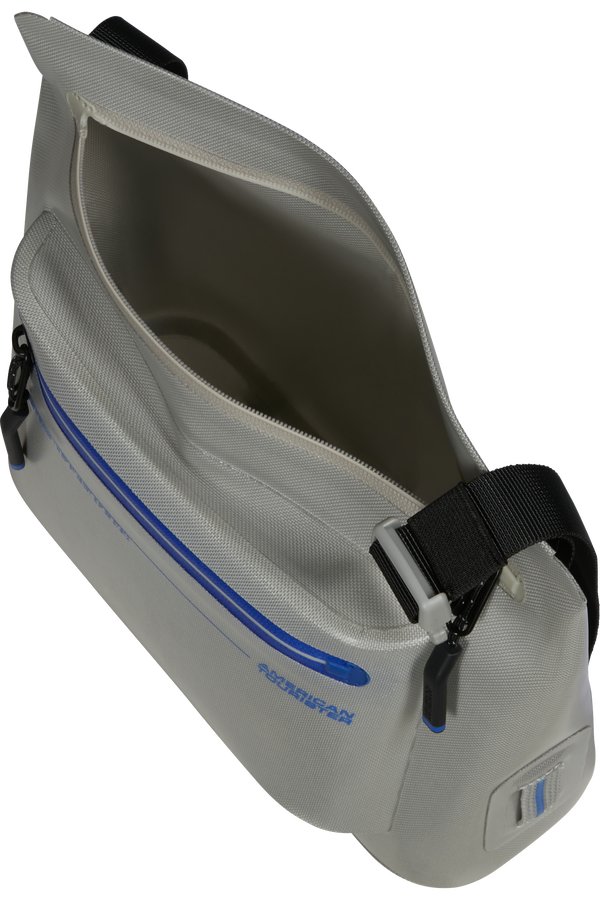 Colourdry M Torba na ramię | American Tourister Colourdry Shoulder Bag M  Glacial Silver