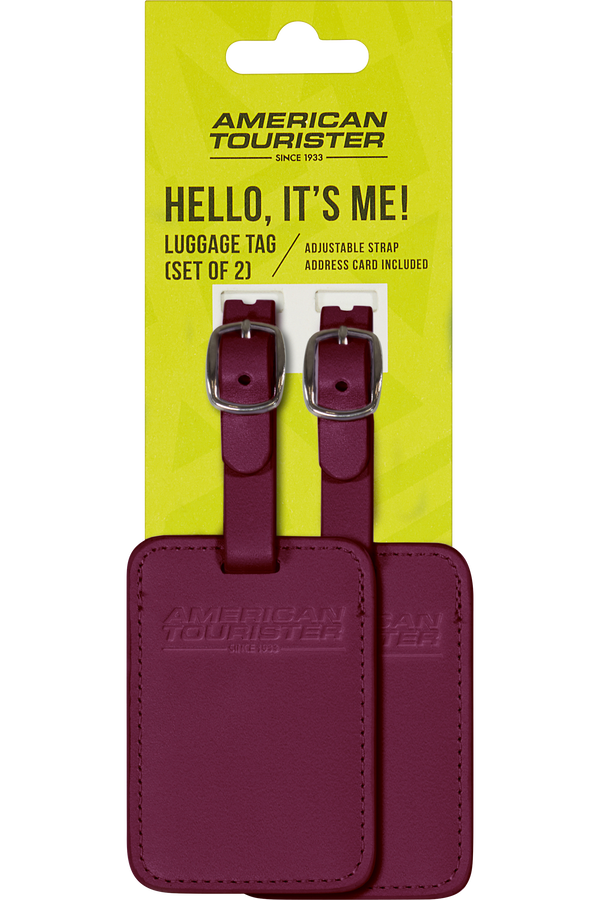 Luggage Tags Zawieszka na bagaż &ndash; Zestaw 2 sztuki