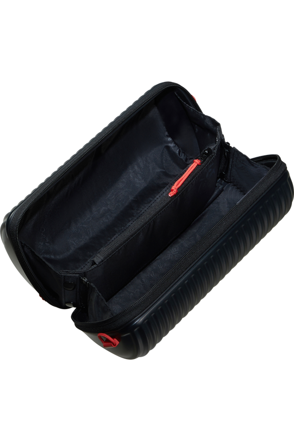 American Tourister Rollio Cross Body  Black/Red American Tourister Rollio Cross Body  Black/Red